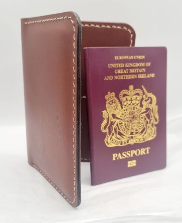 leather passport holder