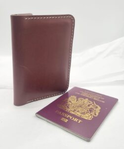 leather passport holder